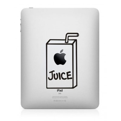 Apple Juice iPad Aufkleber